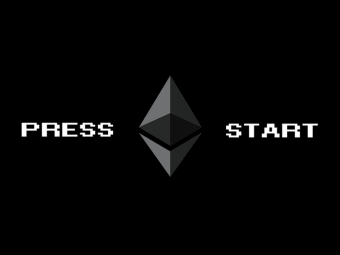 Press Ethereum Logo Start