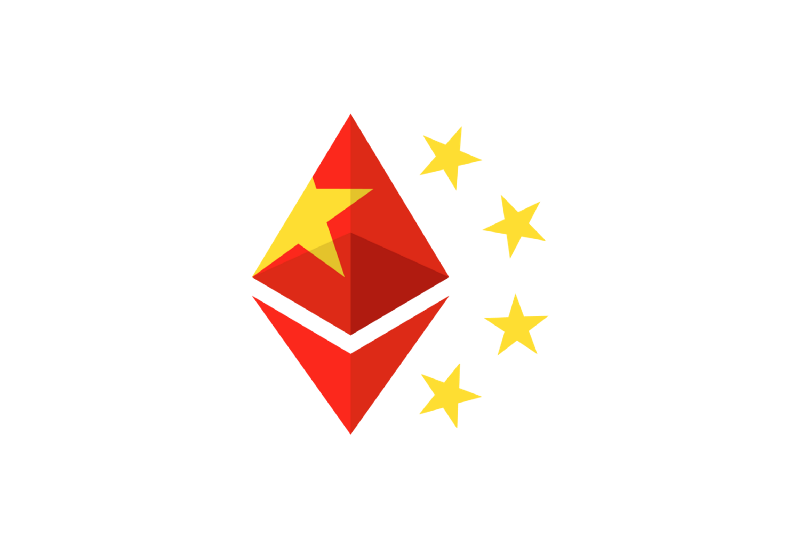 Ethereum China Flag